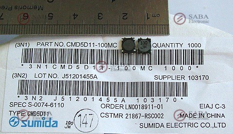 500 pieces Fixed Inductors 0603 18nH 2/% NonMag Hi-Freq Hi-Q