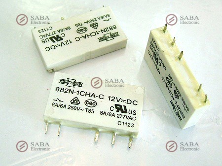 MINI RELAY 12V 40A — ESAC SRL