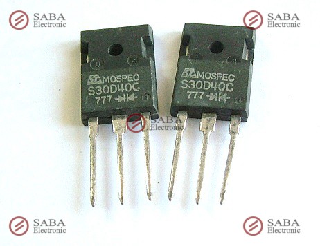 Dssk 80-0025b diodo gleichrichterdiode Schottky THT 25v 2x40a 155w to247-3 IXYS 