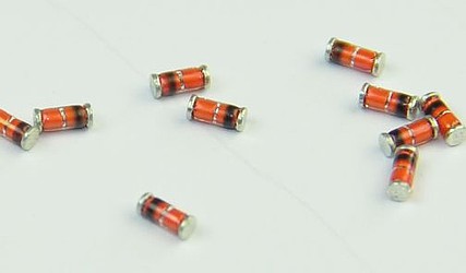 50x tzmb 3v9-gs08 diodo Zener 0,5w 3,9v banda SMD minimelf Vishay Telefunken 